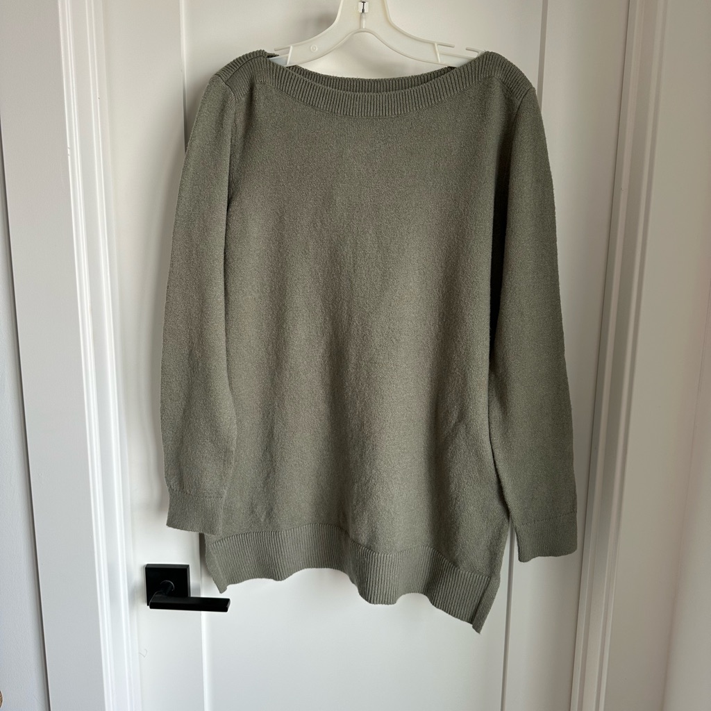 Nwt- Loft - Sage Green Sweater